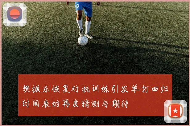 樊振东恢复对抗训练引发单打回归时间表的再度猜测与期待