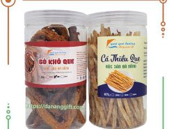 Set 2 món đặc sản Đà Nẵng làm quà tặng được yêu thích HQ3 - Thịt bò que đà nẵng và cá thiều que Đà Nẵng