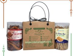 Set 2 món đặc sản Đà Nẵng làm quà tặng được yêu thích HQ3 - Thịt bò que đà nẵng và cá thiều que Đà Nẵng