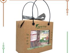 Set 2 món đặc sản Đà Nẵng làm quà QH5 - Thịt bò khô que và mực xé sợi hấp nước dừa