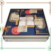 Hộp quà gỗ sang trọng kết hợp với trà dinh dưỡng - DaNangGift