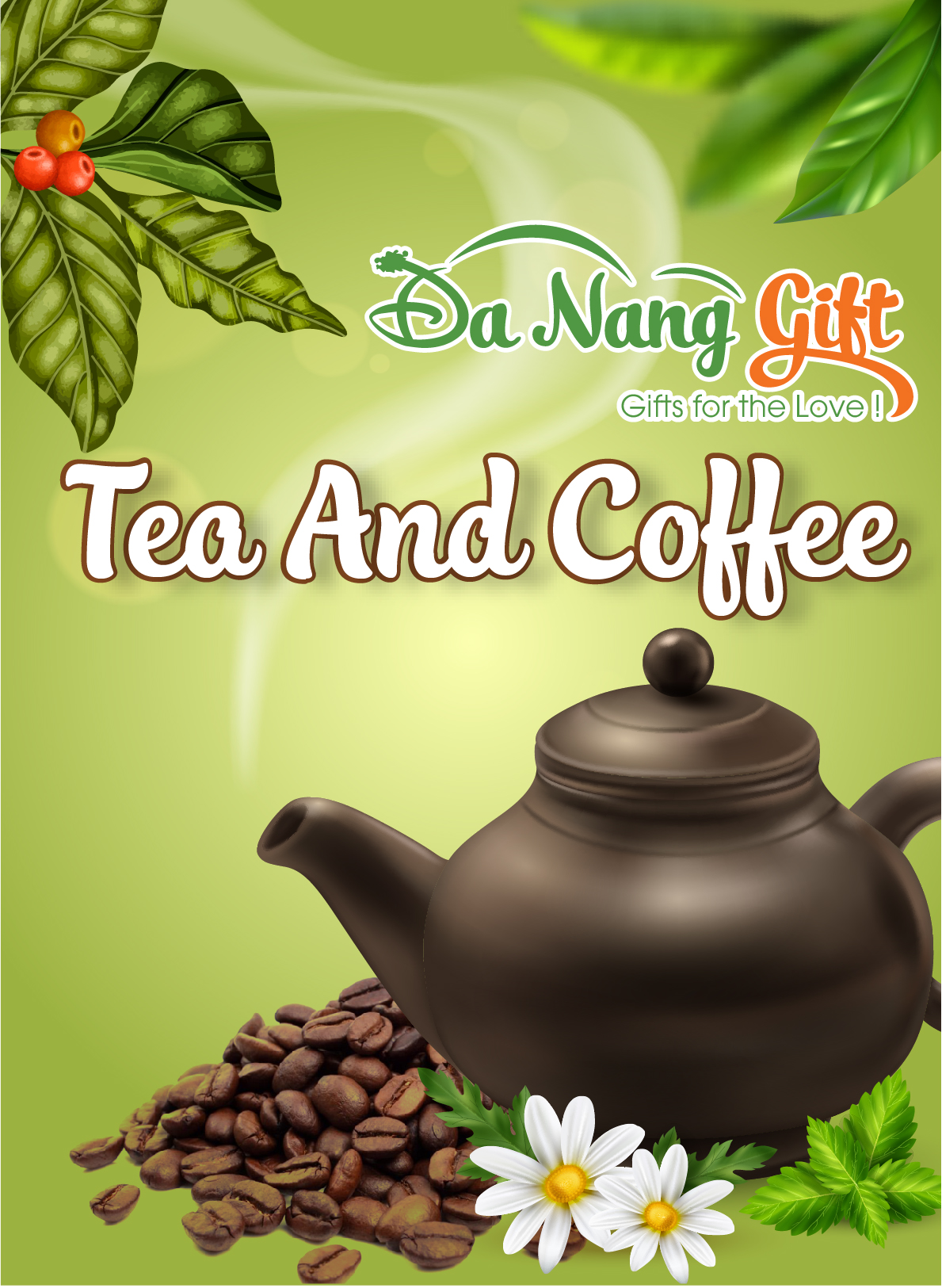 Trà đặc sản, cà phê đặc sản lên set quà tặng đẹp và sang - DaNangGift