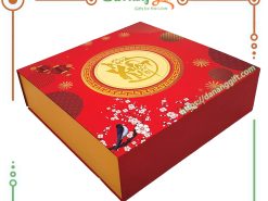 Hộp quà tết 7 món cao cấp DaNangGift 14 - hộp quà tết 2024 giấy bìa cứng sang trọng