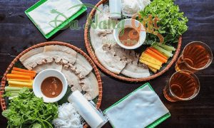 Bánh tráng cuốn thịt heo hai đầu da, món đặc sản nổi tiếng của Đà Nẵng - DaNangGift